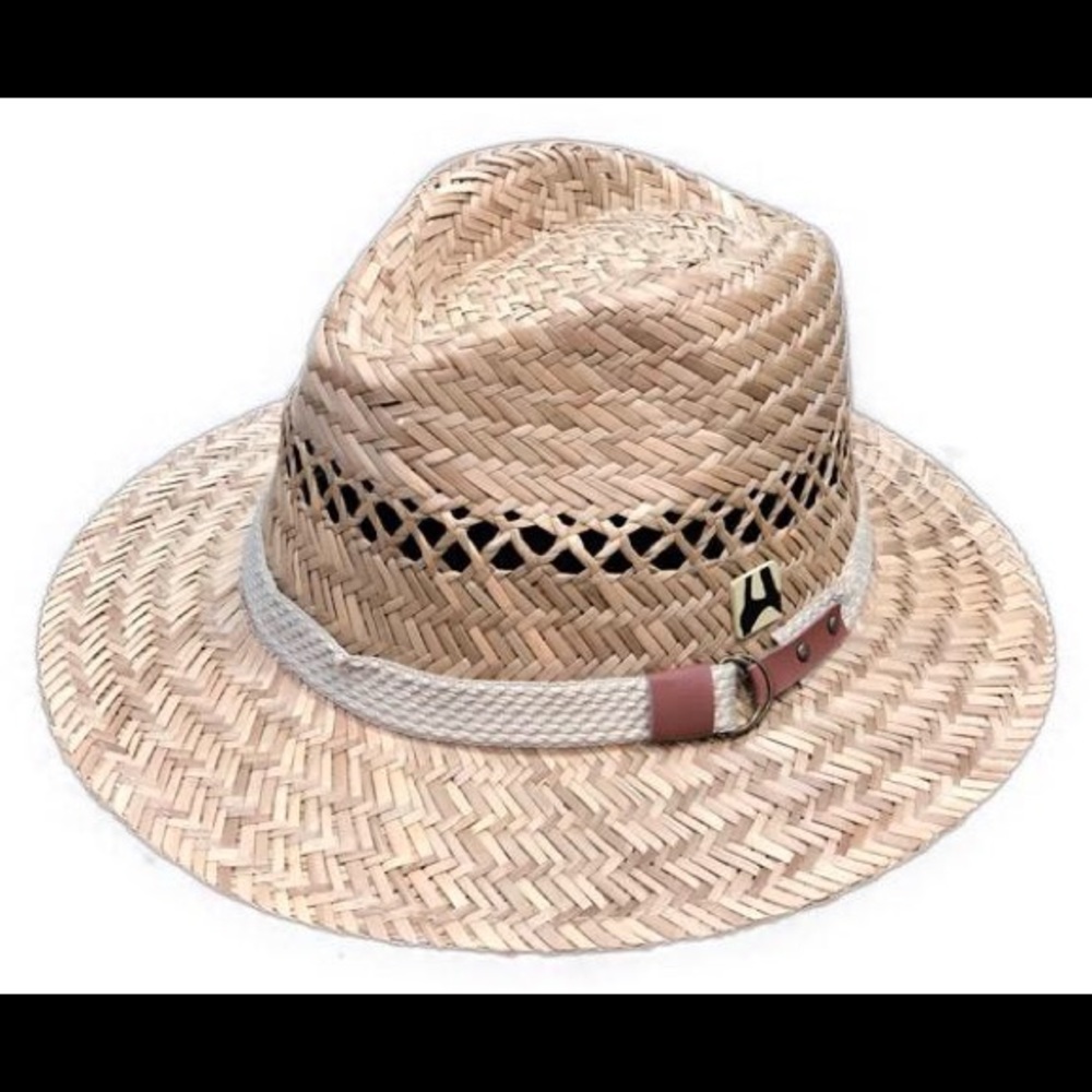 Natural Rush Straw Men’s Panama / Indiana Hat